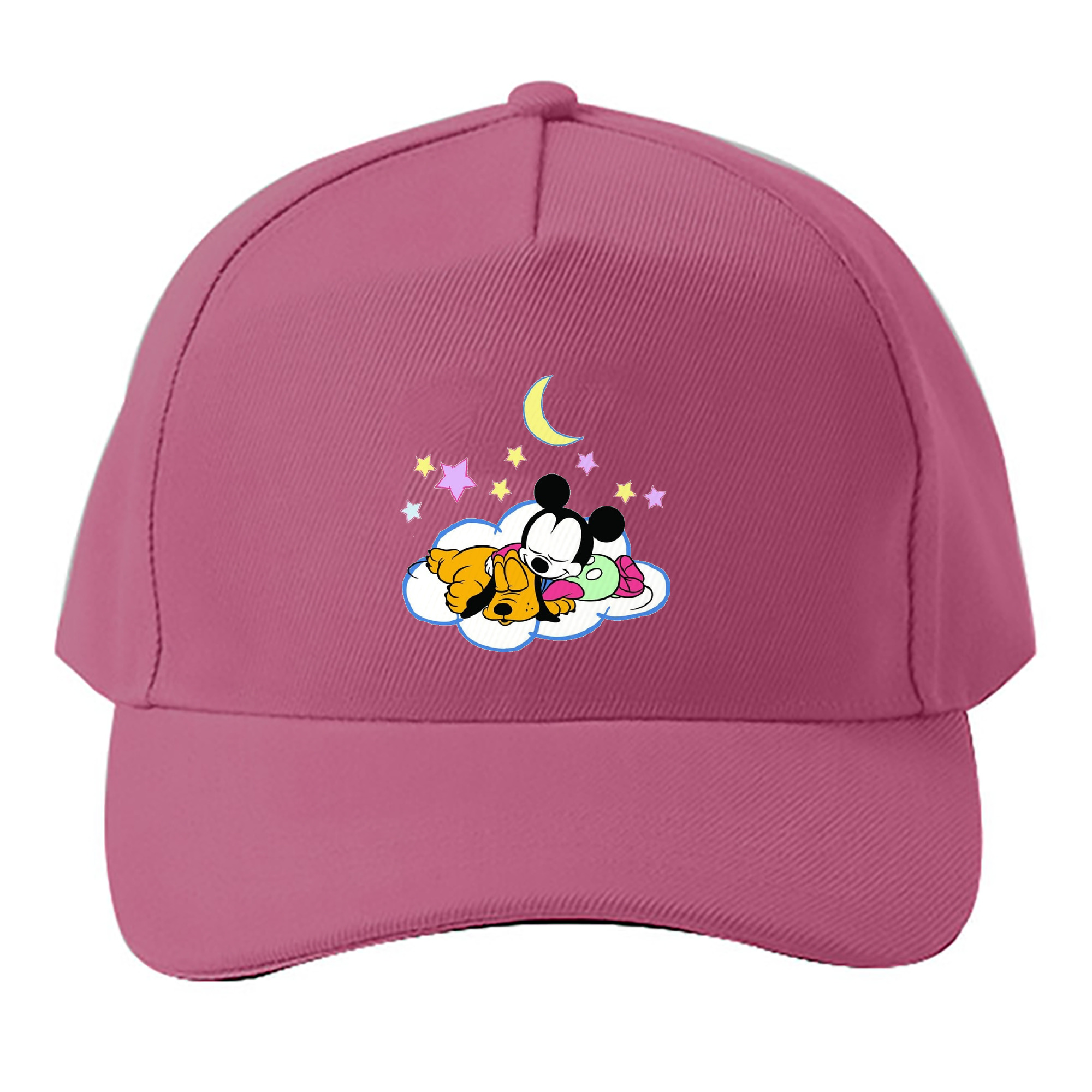 （画像用） ミッキーマウス Mickey Mouse ベースボールキャップ 綿100％ 男女兼用 帽子 スポーツ